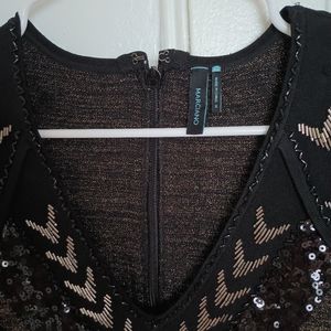 Dress by Marciano small black with sequence